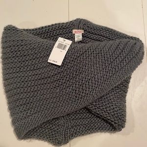 Echo knit infinity scarf